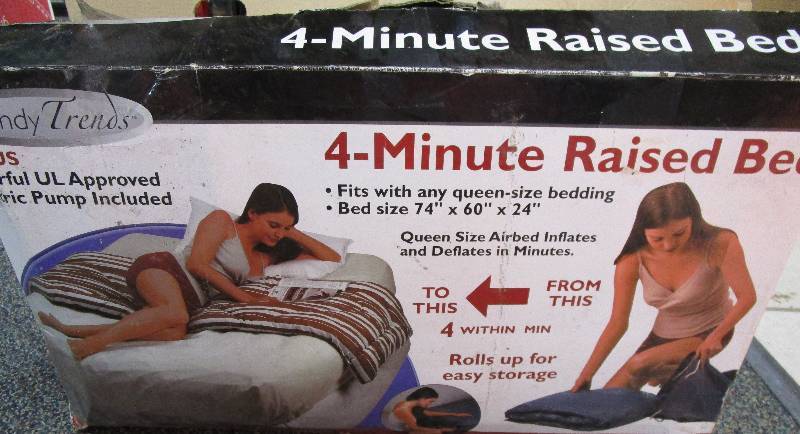4 Minute Raised Bed Still in Box and Bubble Wrap