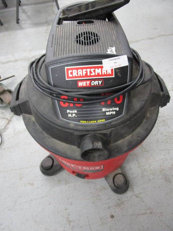Craftsman Shop Vac 6 hp 16 gallon
