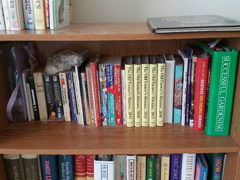 Book Case  Books, Almancs, Etc.