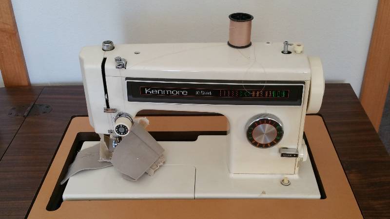 Kenmore 1350 Sewing Machine & Treadle