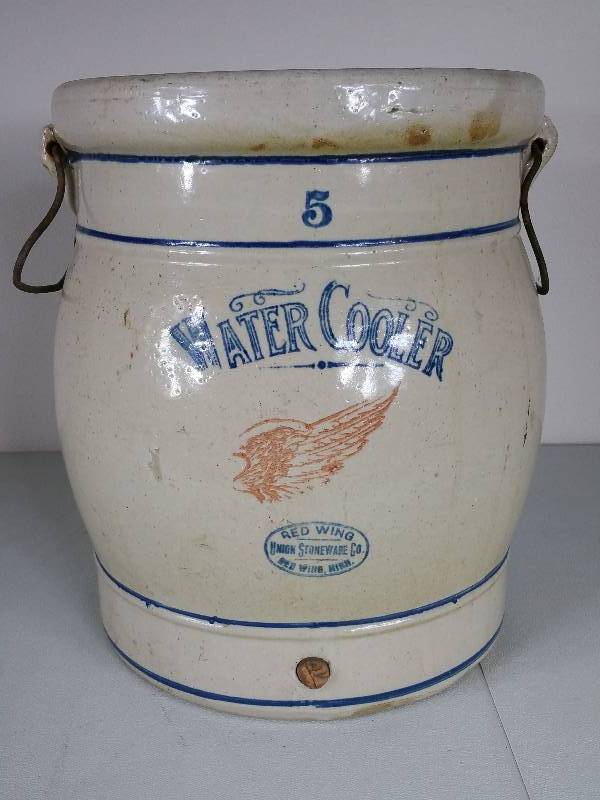 5 Gallon Red Wing Water Cooler