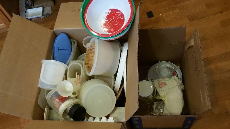 Various Kitchen Storage Items
