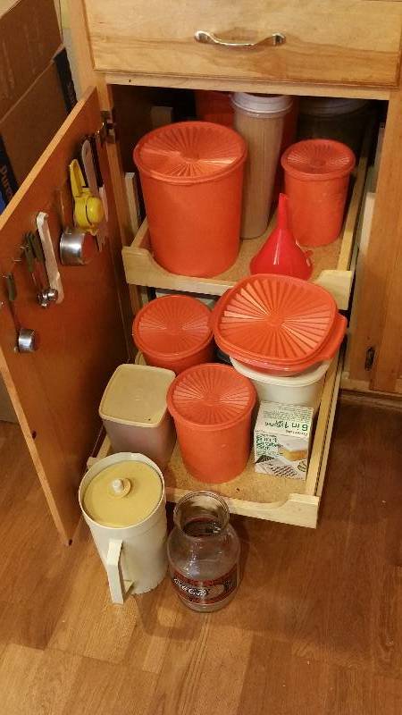 Vintage Tupperware Containers, Etc.