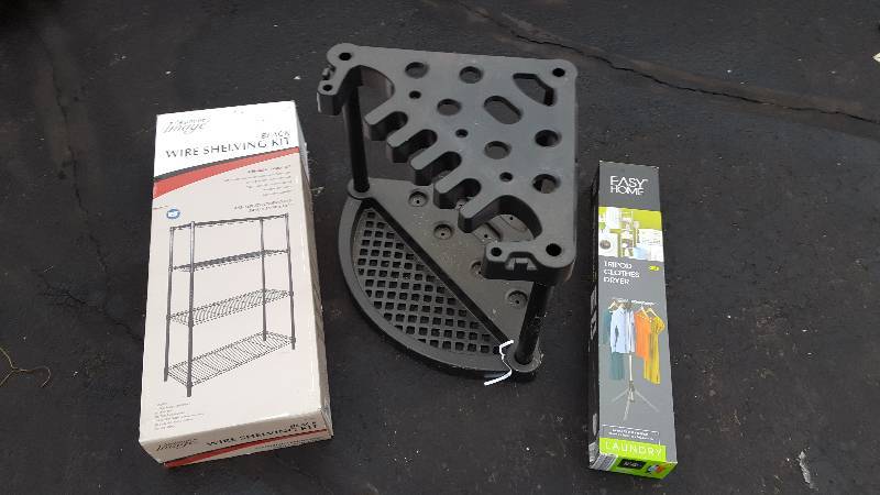 Wire Shelf & Clothes Rack