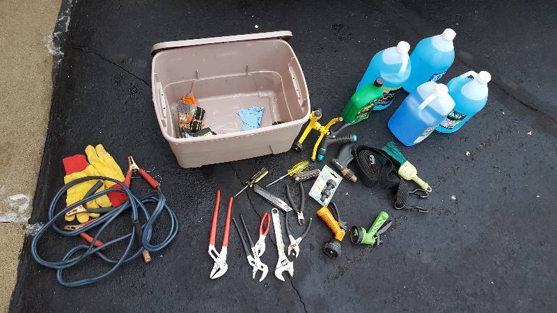 Tools & Washer Fluid