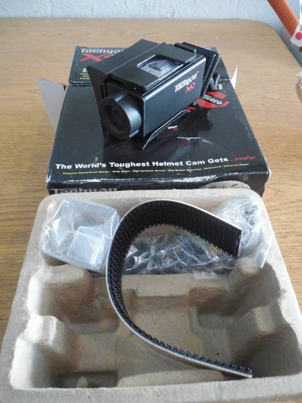 lot 23 image: Tachyon XC Micro Helmet Mount Waterproof Video Action Camera