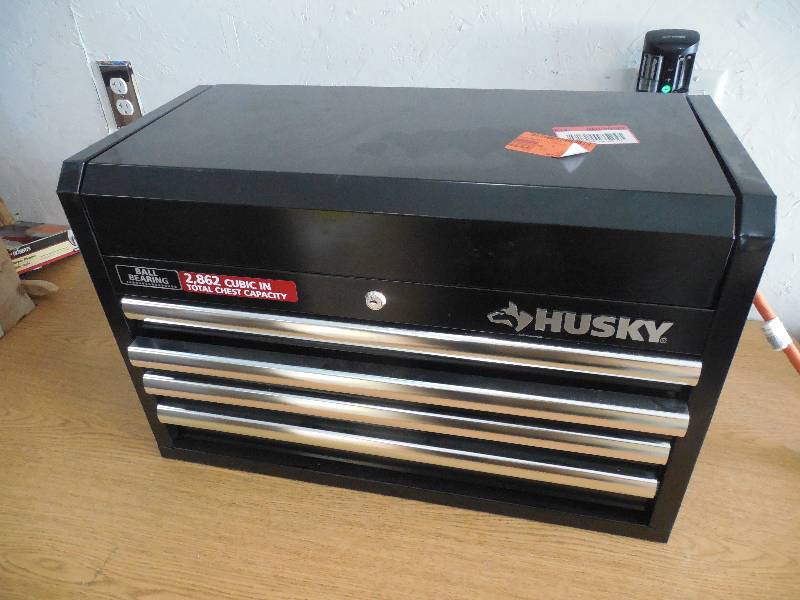 Husky 26 inch 4 deals drawer tool chest