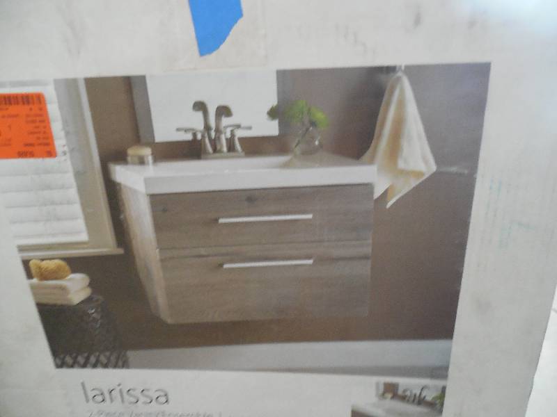 lot 46 image: LARISSA 30 BATHROOM VANITY