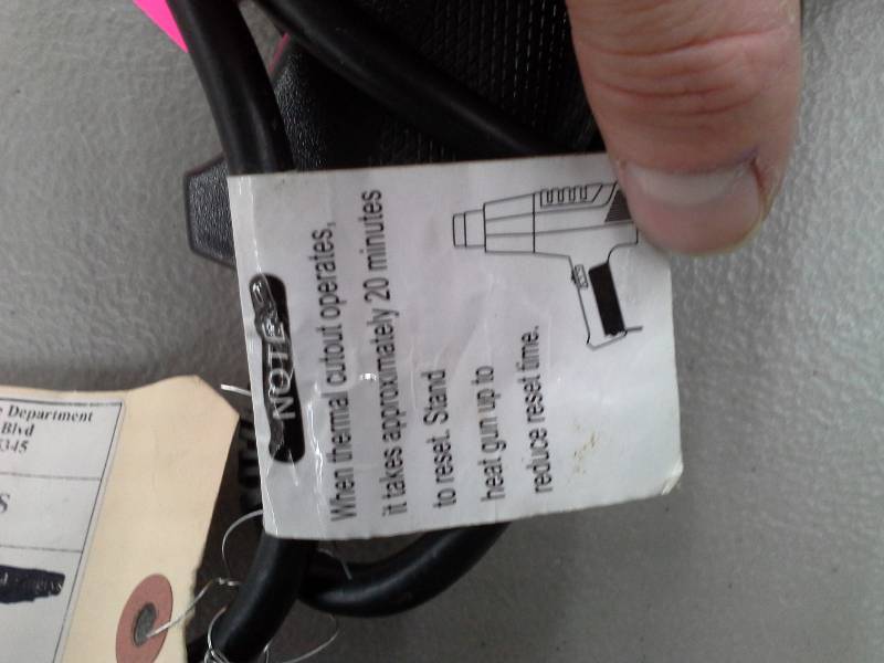 lot 103 image: Ace Heat Gun