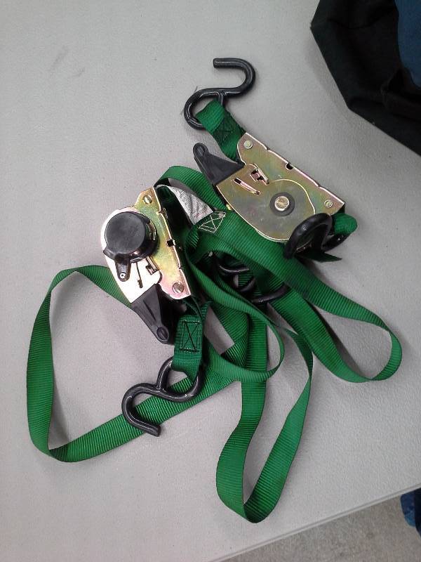 lot 117 image: Ratchet Straps