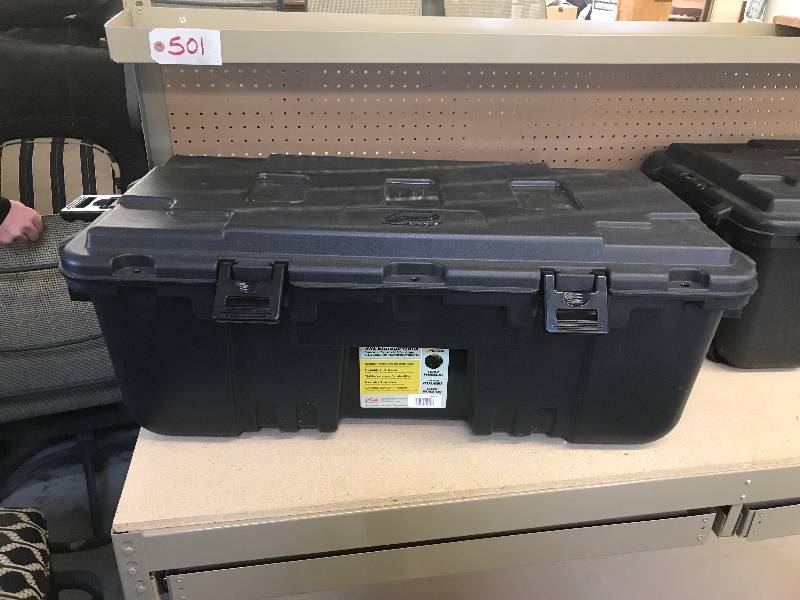 lot 526 image: LOT OF 2 PLANO XXL STORAGE TRUNKS