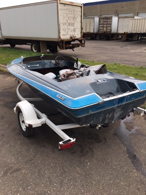Baja Jet Boat and Spartan Trailer - Good Shape - Needs A New Motor.