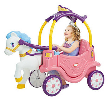 motorized princess carriage for toddlers