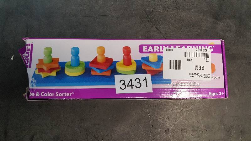 lot 3431 image: Patch Lauri Shape & Color Sorter