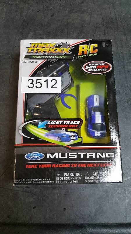 lot 3512 image: Max Traxxx Tracer Racer Remote-Controlled Car