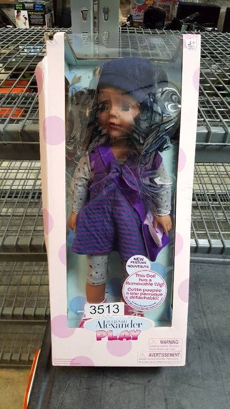 lot 3513 image: Madame Alexander Cap and Stripes 18 Doll