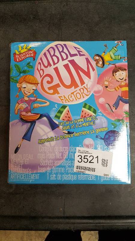 lot 3521 image: Scientific Explorer Bubble Gum Factory Kit