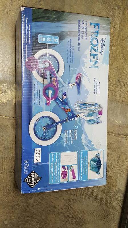 lot 3552 image: Huffy Disney Frozen Girls 12 Bike