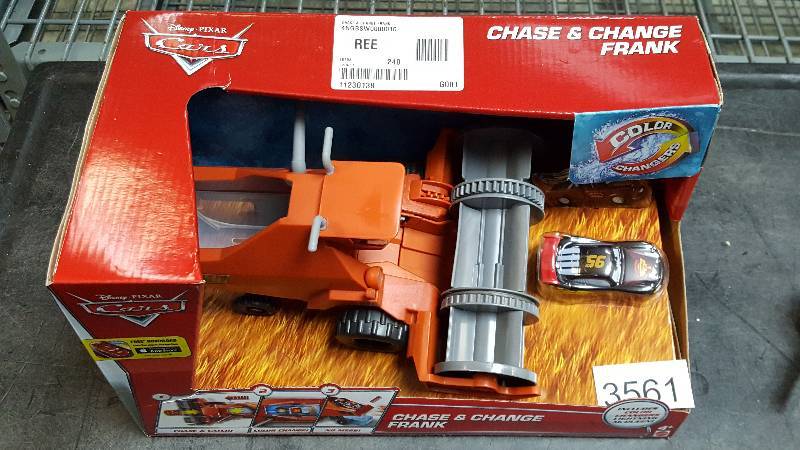 Mattel Disney Pixar Cars Chase Change Frank Toys Games Dolls