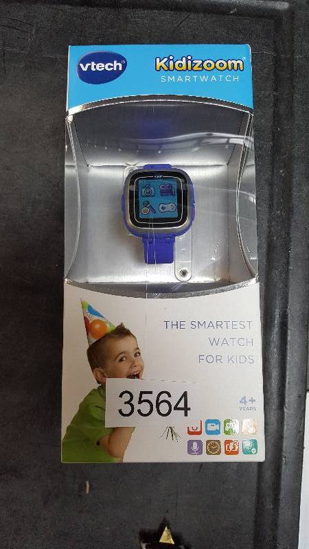 lot 3564 image: VTech Kidizoom Smartwatch - Blue