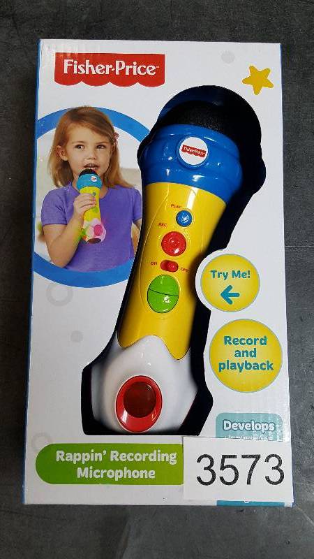 fisher price rappin recording microphone