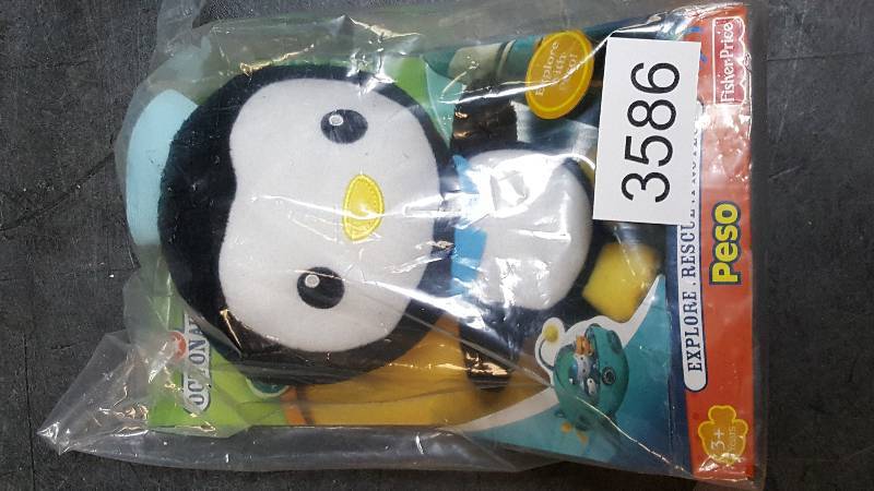 lot 3586 image: Fisher-Price Octonauts Peso Plush Toy