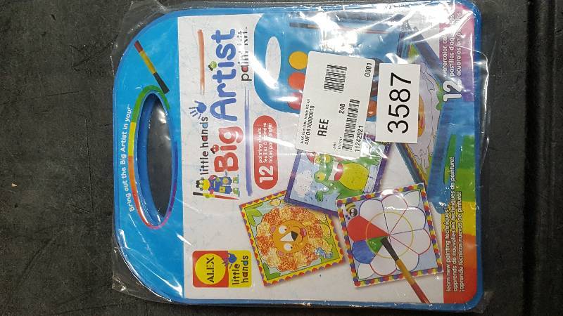 lot 3587 image: ALEX Toys Little Hands BIG Artist Series Paint Kit
