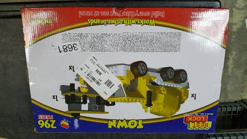 lot 3681 image: 208-Pc. Concrete Truck Block Set