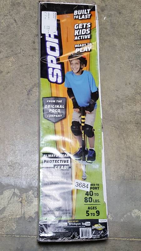 lot 3684 image: Buzz Bee Toys Sport Pogo Stick