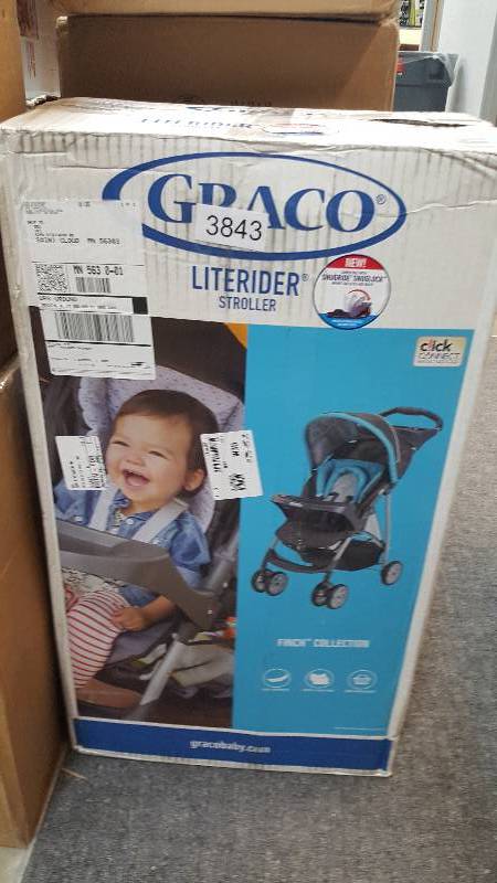lot 3843 image: Graco LiteRider Click Connect Stroller
