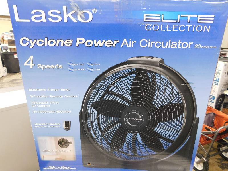 LASKO CYCLONE POWER AIR CIRCULATOR