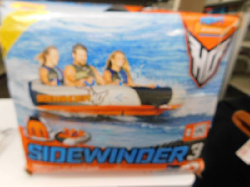 SIDEWINDER HD 3 TOWABLE WATER FLOAT, 3 PERSON