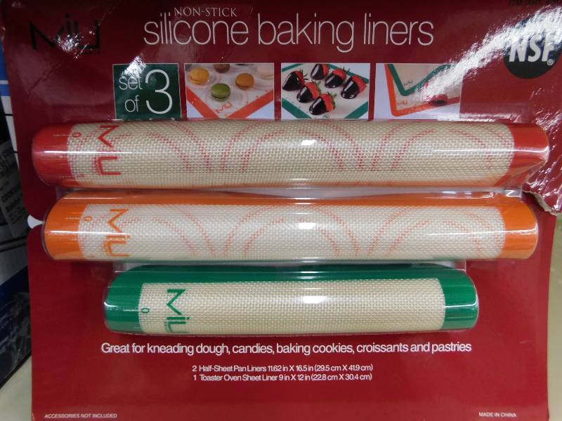BAKING LINERS, NSF, 3 PACK
