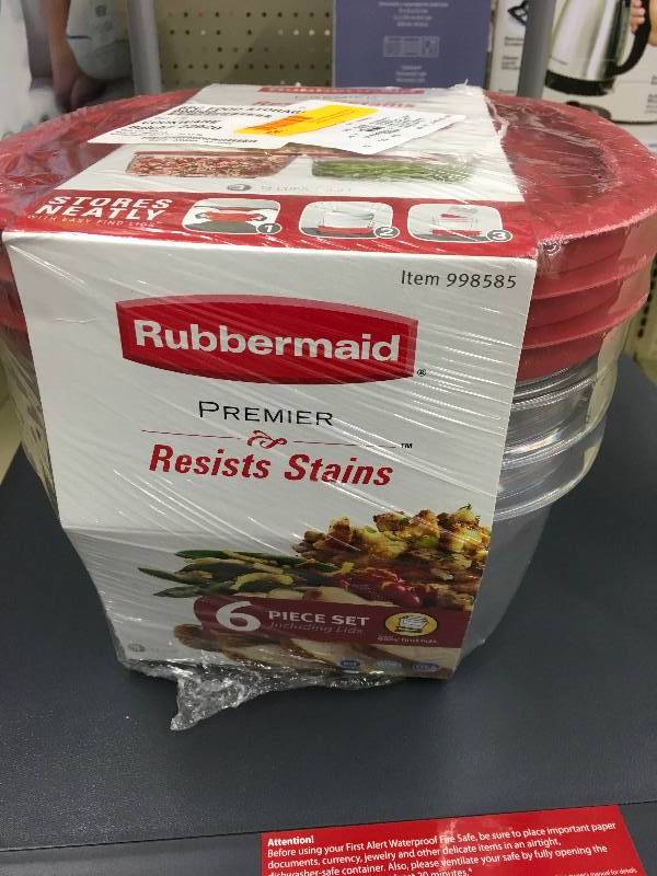RUBBERMAID FOOD STORAGE