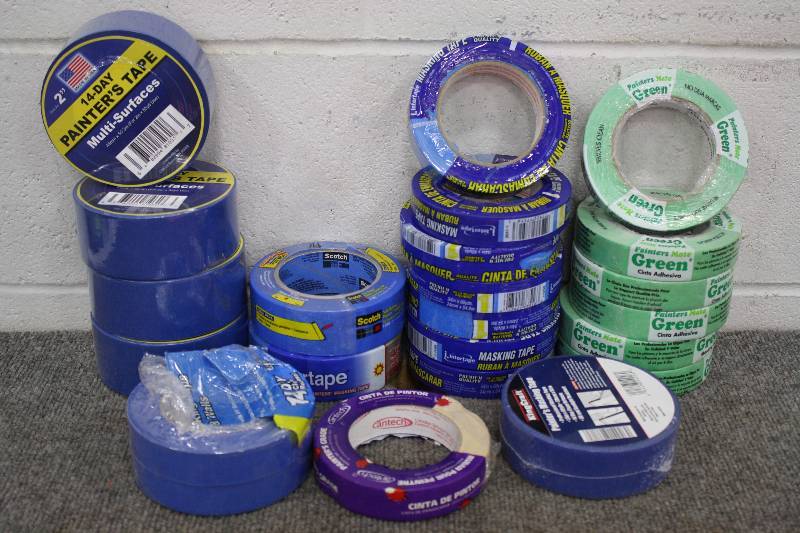 lot 20 image: 23 Rolls Painters Tape