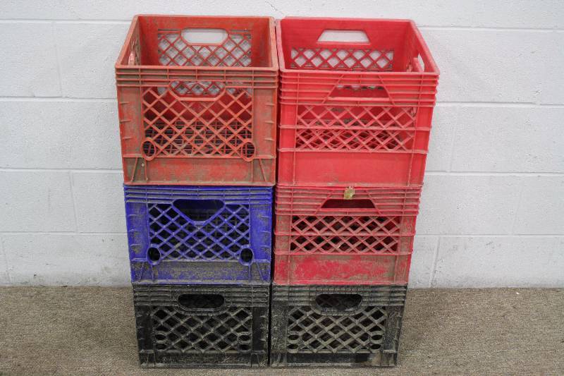 lot 37 image: Milk Crates