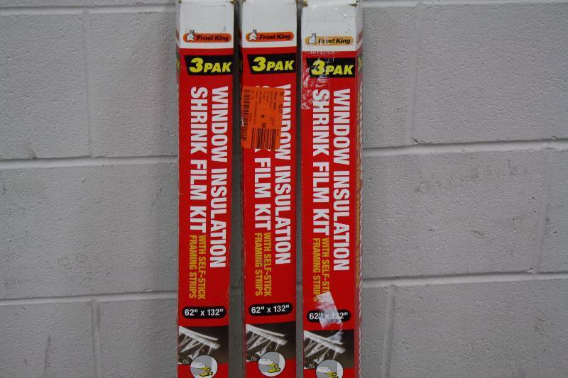 lot 109 image: Window Insulation Kits (3Qty)
