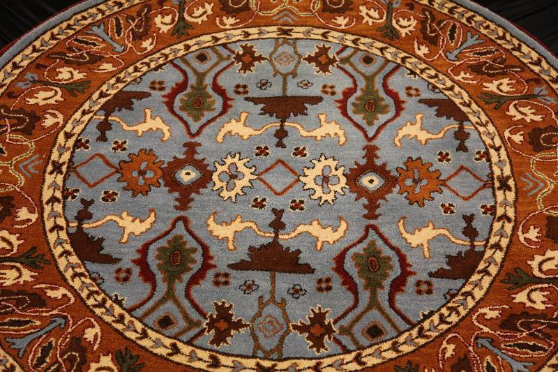 lot 120 image: 6ft Round Rug (Rug #616)
