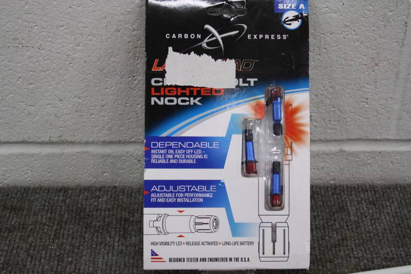 lot 210 image: Lighted Nocks & Fishing Arrow