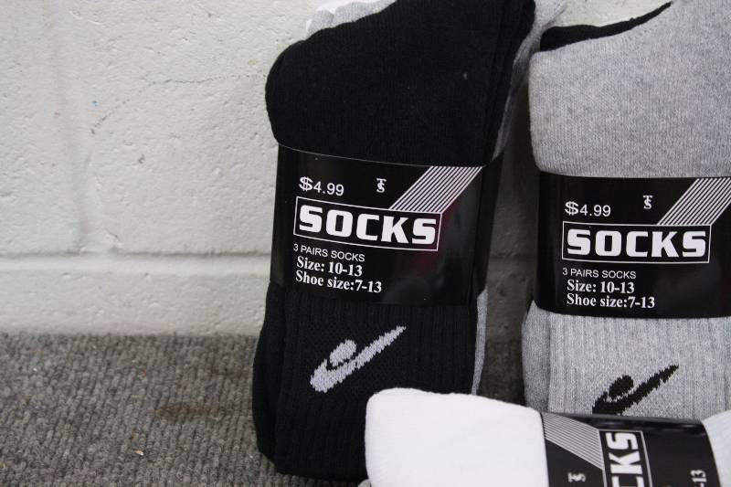 lot 32A image: New Socks 12 Pairs