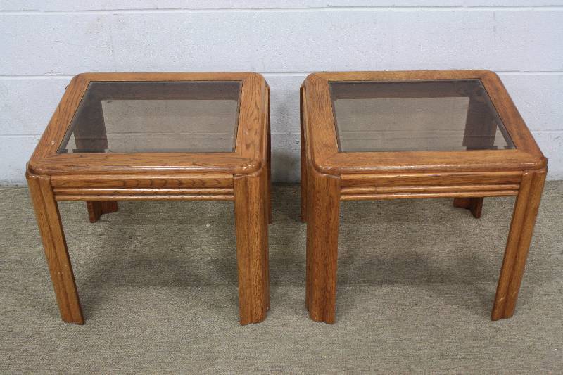 lot 161 image: Matching End Tables