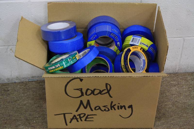 lot 199 image: Box of Masking Tape