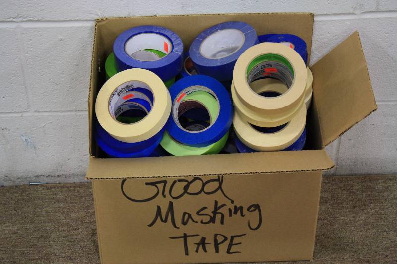 lot 250 image: Box of Masking Tape
