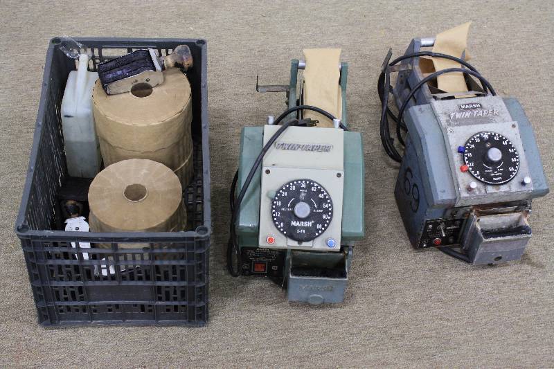 lot 131 image: 2 Tape Dispenser Machines