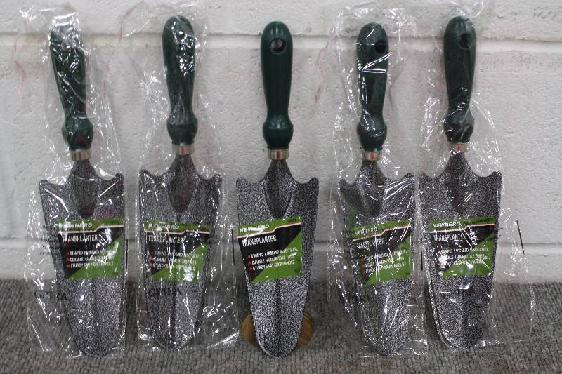 lot 164 image: Garden Transplanter Shovels NEW 5Qty