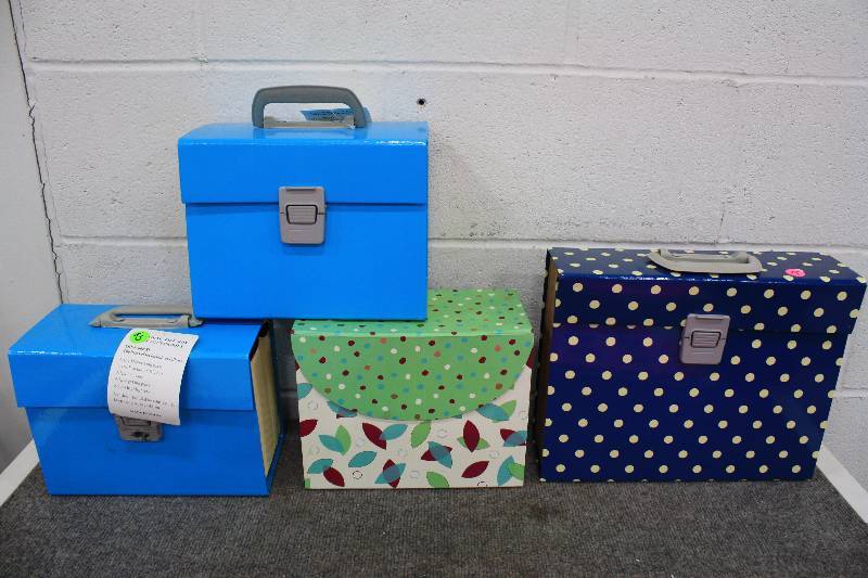 lot 239 image: File Box Organizers