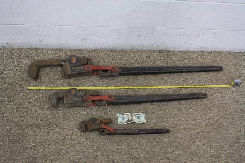 lot 8 image: Rigid Compound Leverage Wrenches Super 6, 4 & 2