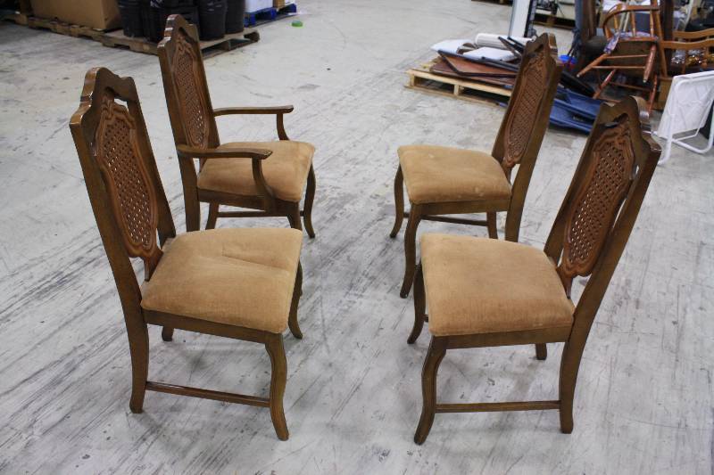 lot 236 image: 4 Vintage Dining Chairs