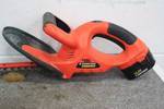 lot 134 image: Black & Decker Hedge Trimmers 22