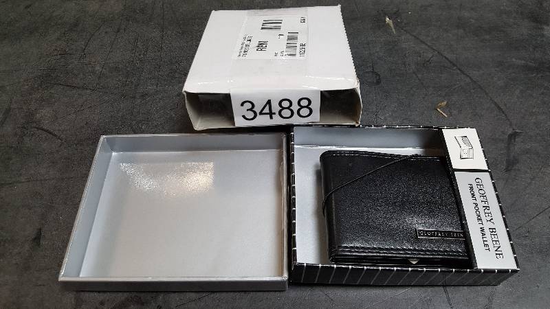lot 3488 image: Geoffrey Beene Mens Front Pocket Wallet